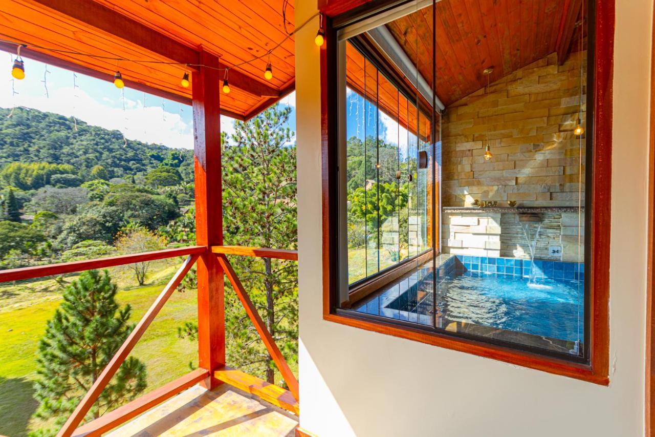 Pousada Chale Luiz Santo Antônio do Pinhal Exteriör bild